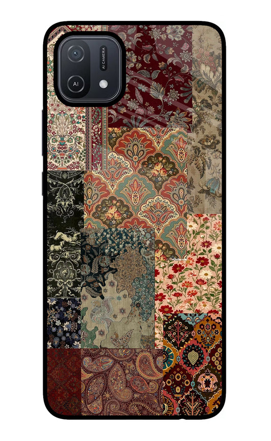 Desi Print Oppo A16 Glass Case