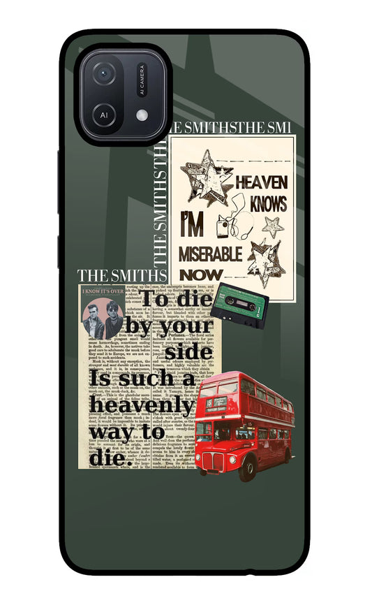 The Smiths Oppo A16 Glass Case