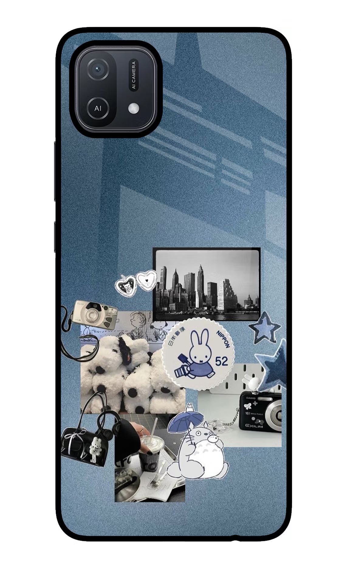 Miffy Oppo A16 Glass Case