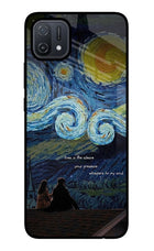 Softcore Oppo A16 Glass Case Back Cover by Casekaro