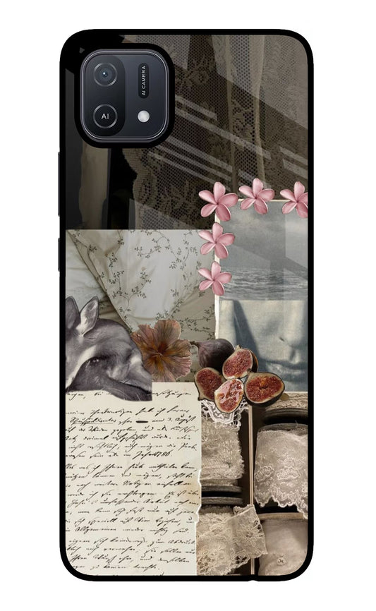 Midnight Sky Oppo A16 Glass Case