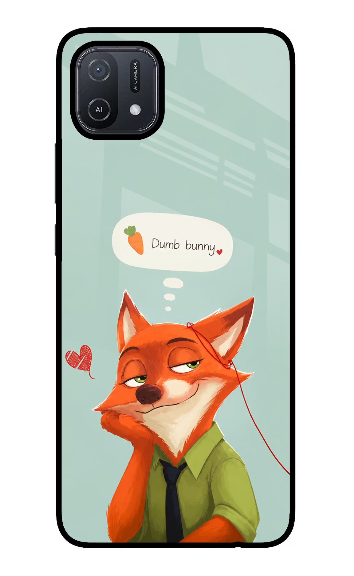 Nick Charm Oppo A16 Glass Case