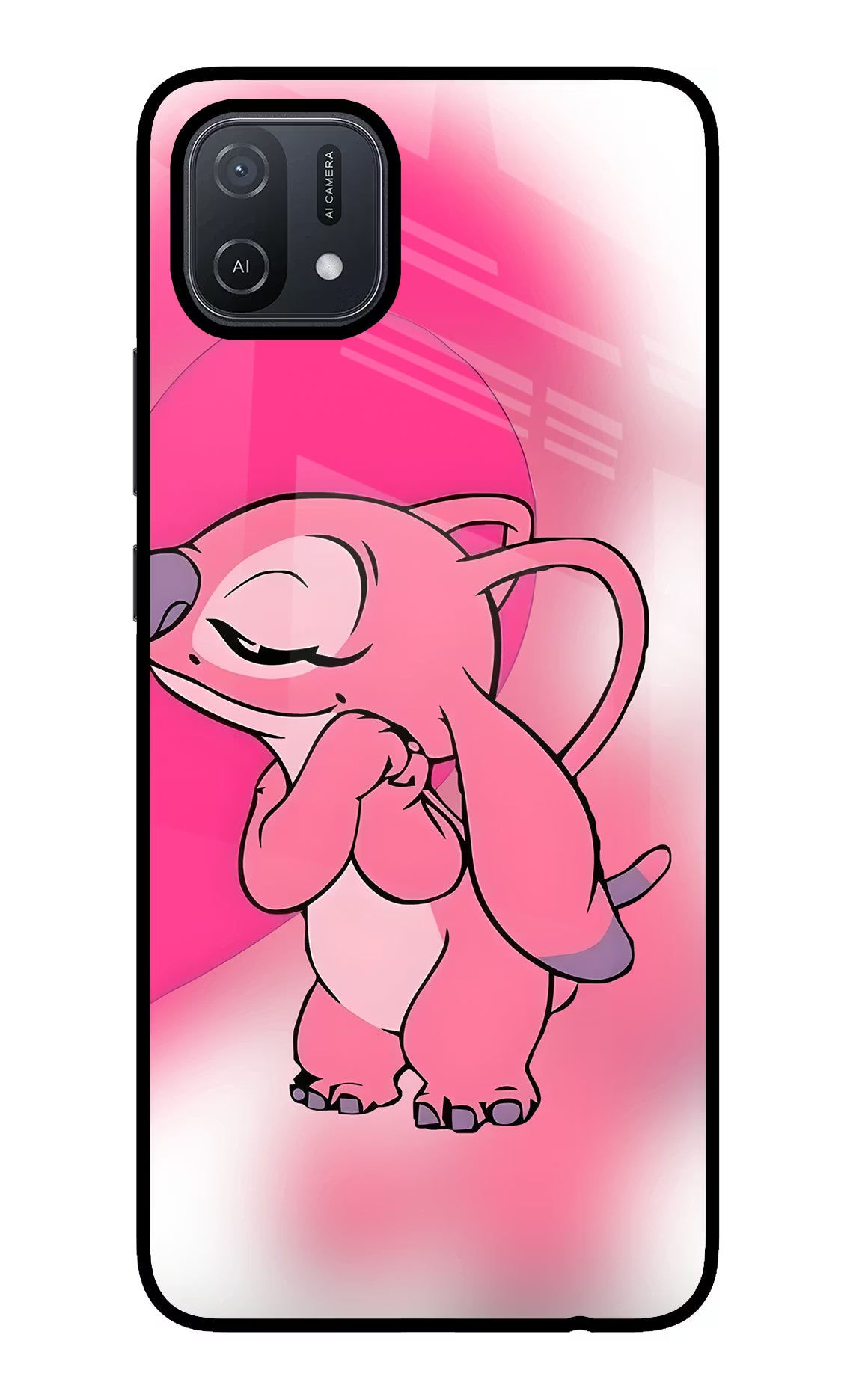 Angel Hug Oppo A16 Glass Case