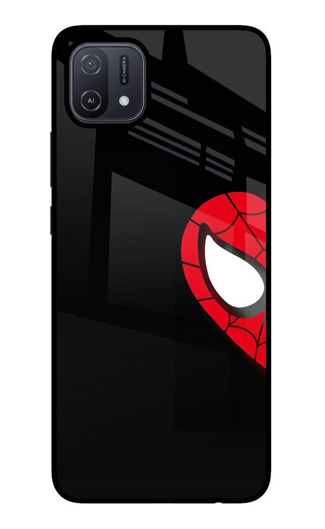 Peter Mask Oppo A16 Glass Case Back Cover by Casekaro