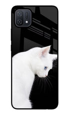 Snow Gaze Oppo A16 Glass Case