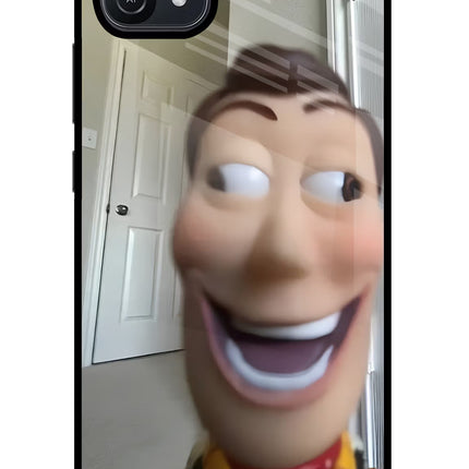 Side Eye Woody Oppo A16 Glass Case
