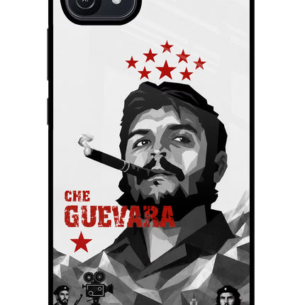 Che Guevara Iconic Oppo A16 Glass Case Back Cover by Casekaro