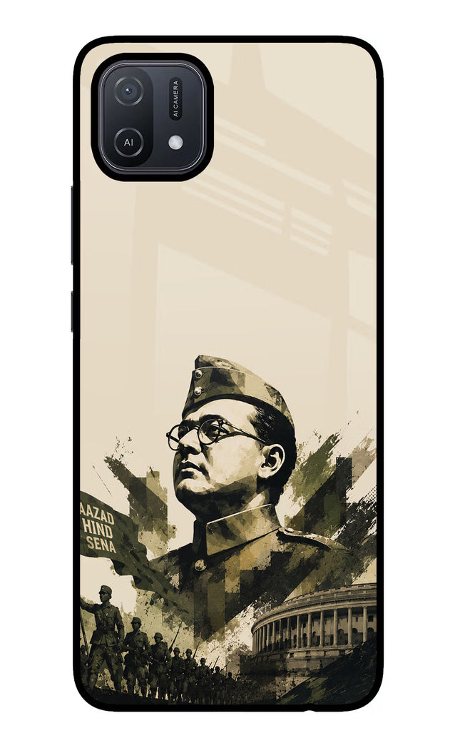 Netaji Rising Oppo A16 Glass Case