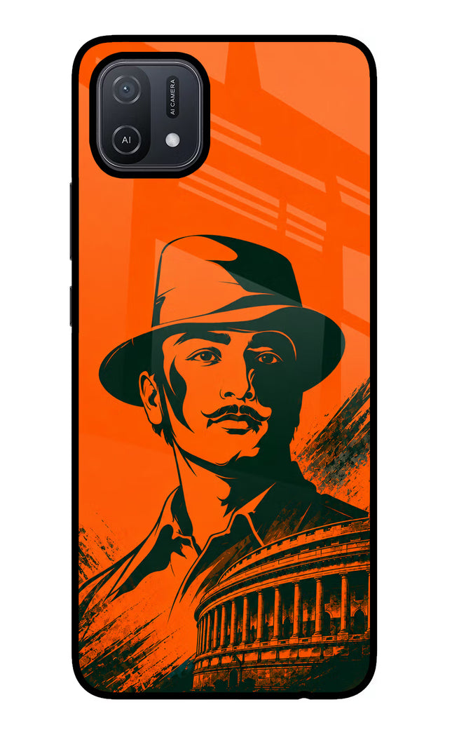 Bhagat Singh Legacy Oppo A16 Glass Case