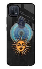 Divine Sun Oppo A16 Glass Case