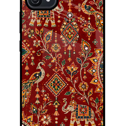 Laal Riwaaz Oppo A16 Glass Case