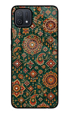 Green Pataka Oppo A16 Glass Case