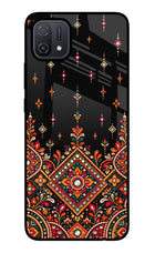 Noir Mehfil Oppo A16 Glass Case