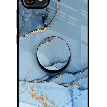Blue Marble Oppo A16 Pop Case by Casekaro