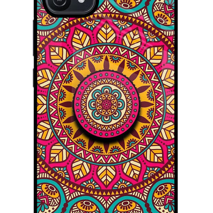 Mandala Oppo A16 Pop Case by Casekaro