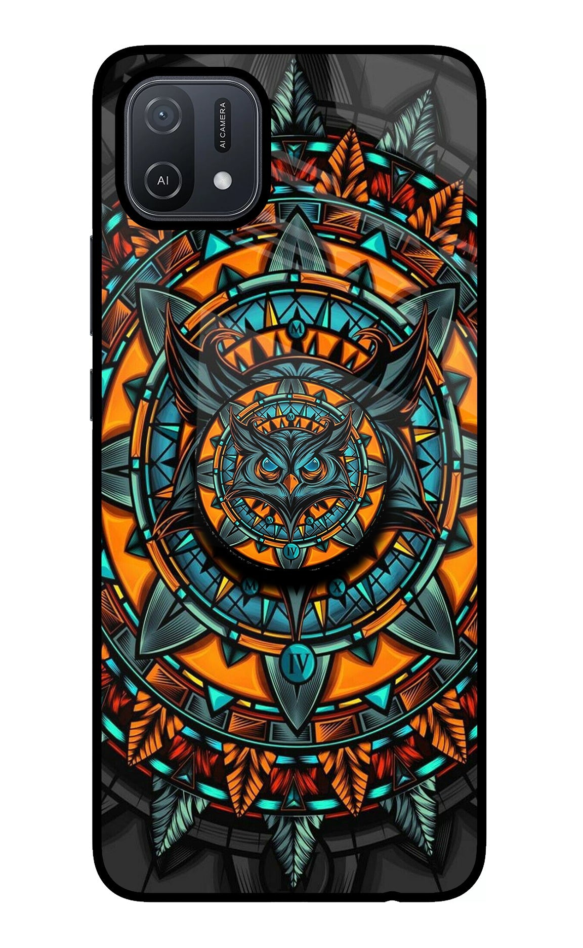 Angry Owl Oppo A16 Pop Case