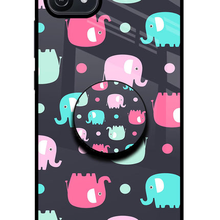 Baby Elephants Oppo A16 Pop Case by Casekaro