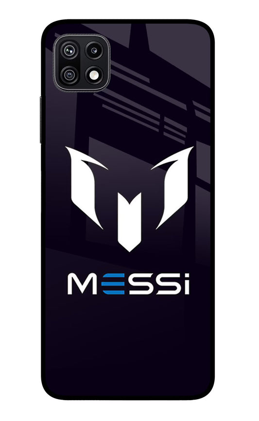 Messi Logo Samsung F42 5G Glass Case