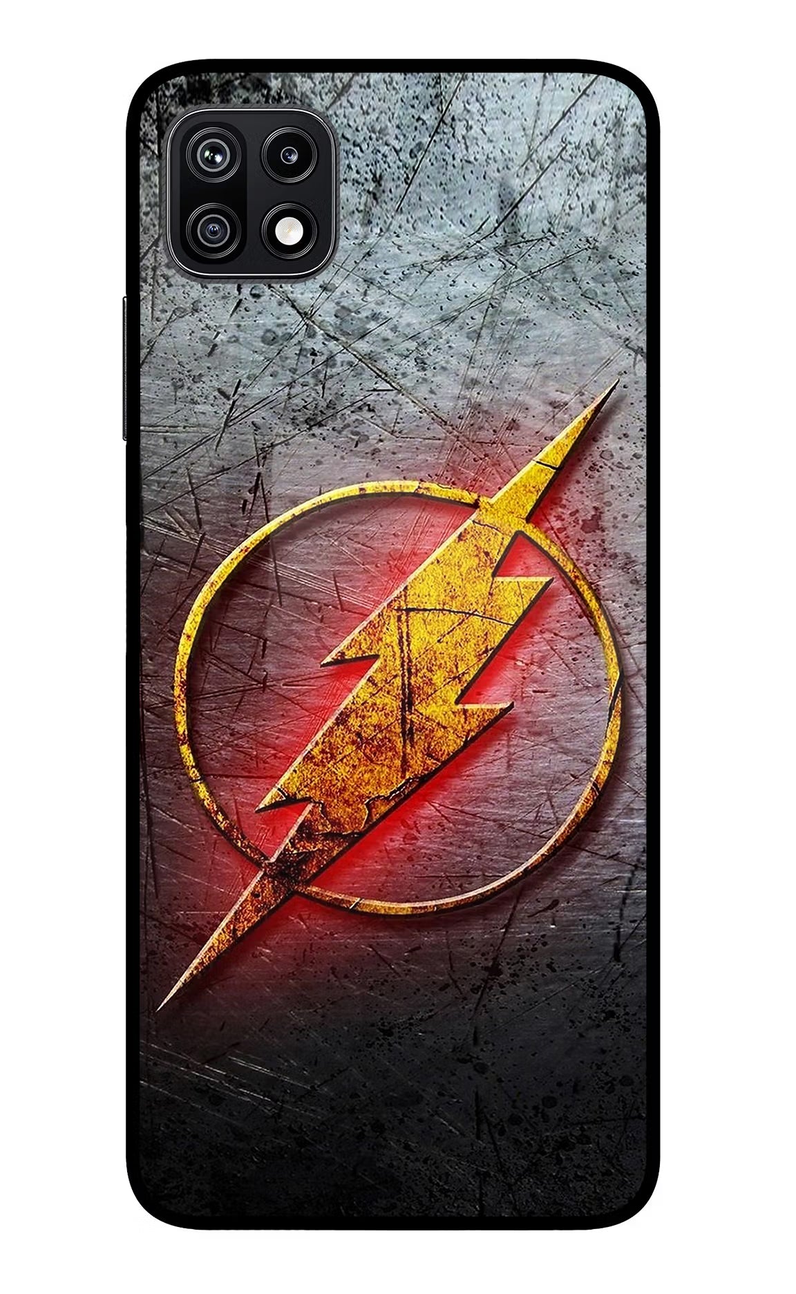 Flash Samsung F42 5G Glass Case Back Cover by Casekaro