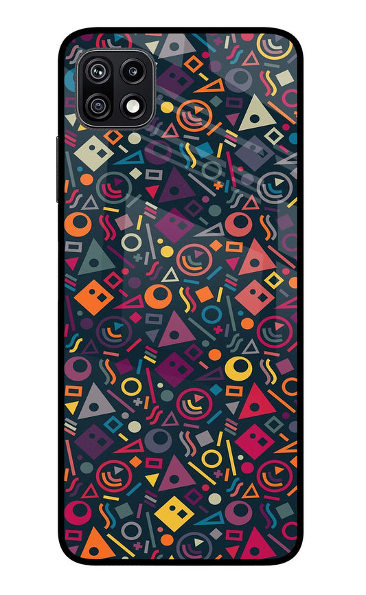 Geometric Abstract Samsung F42 5G Glass Case