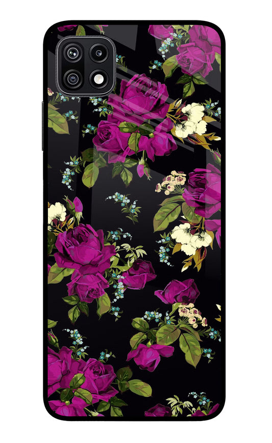 Flowers Samsung F42 5G Glass Case