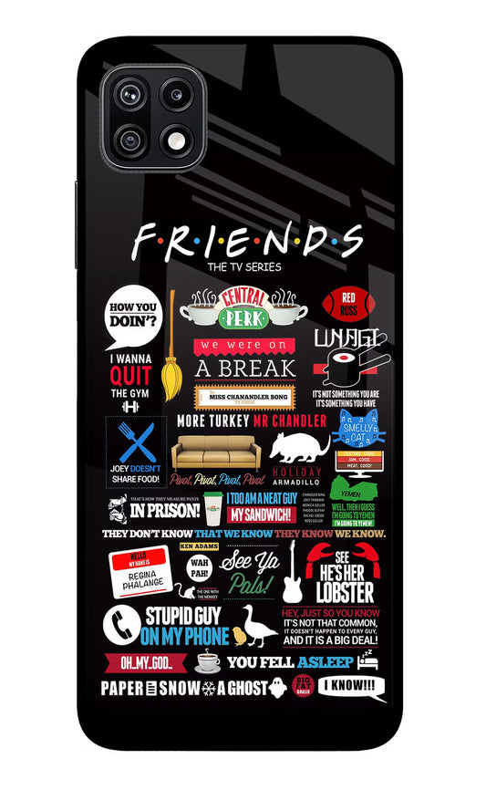 FRIENDS Samsung F42 5G Glass Case