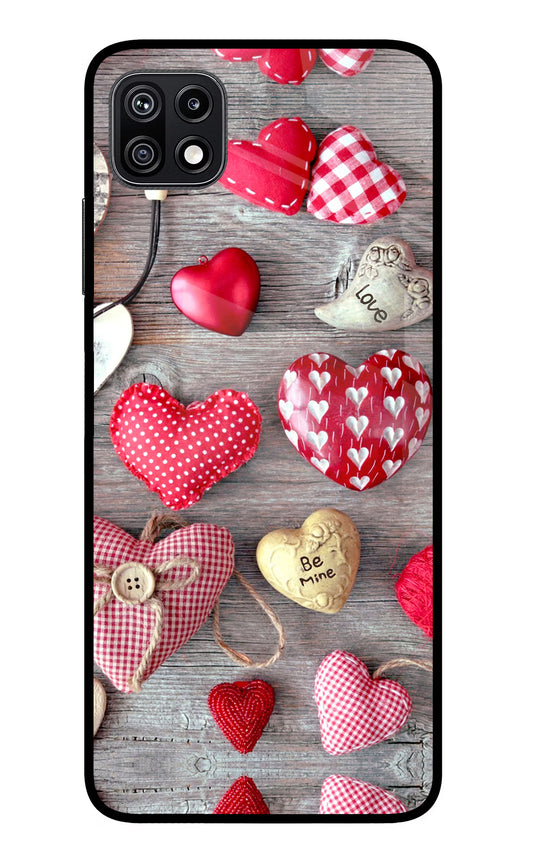 Love Wallpaper Samsung F42 5G Glass Case