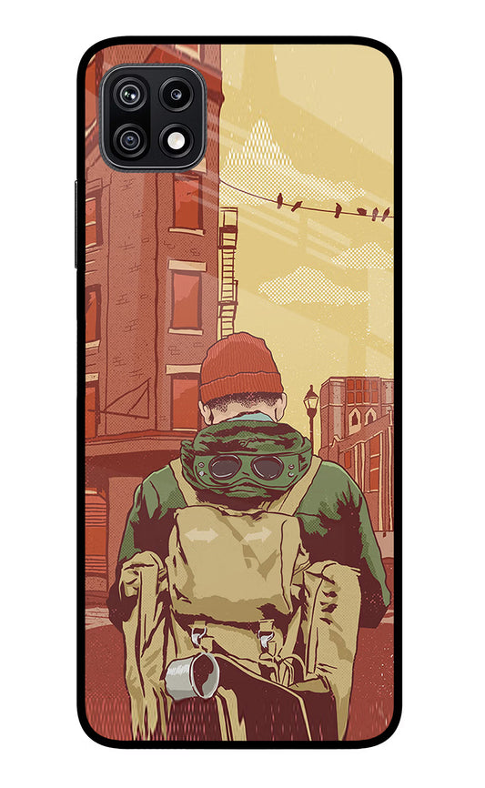 Adventurous Samsung F42 5G Glass Case