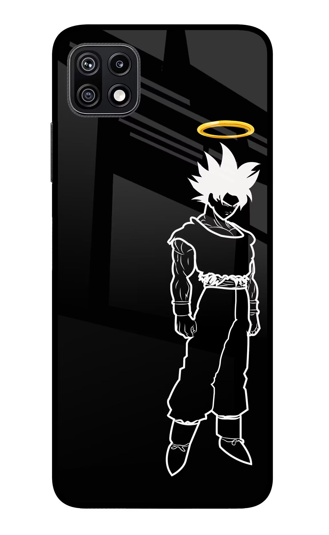DBS Character Samsung F42 5G Glass Case Back Cover by Casekaro