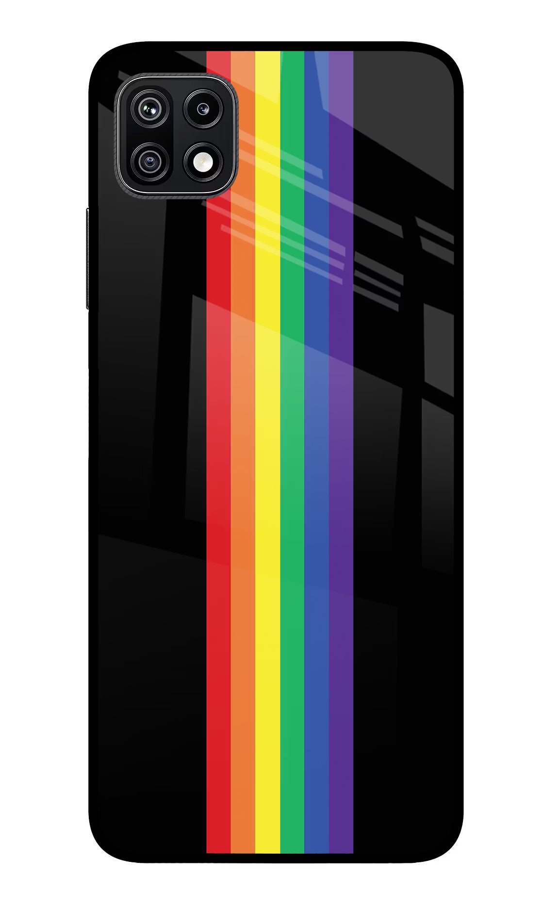 Pride Samsung F42 5G Glass Case Back Cover by Casekaro