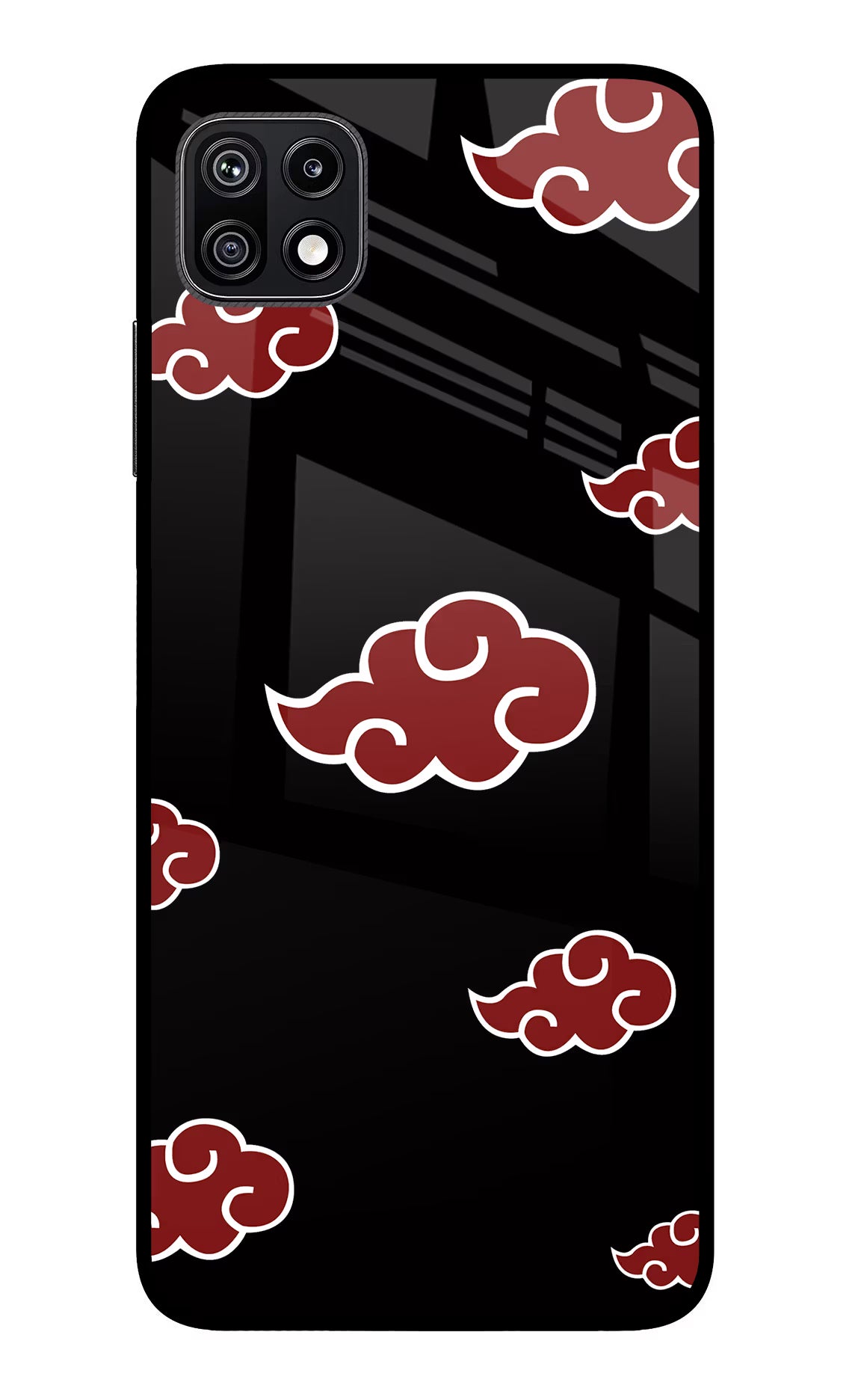 Akatsuki Samsung F42 5G Glass Case Back Cover by Casekaro