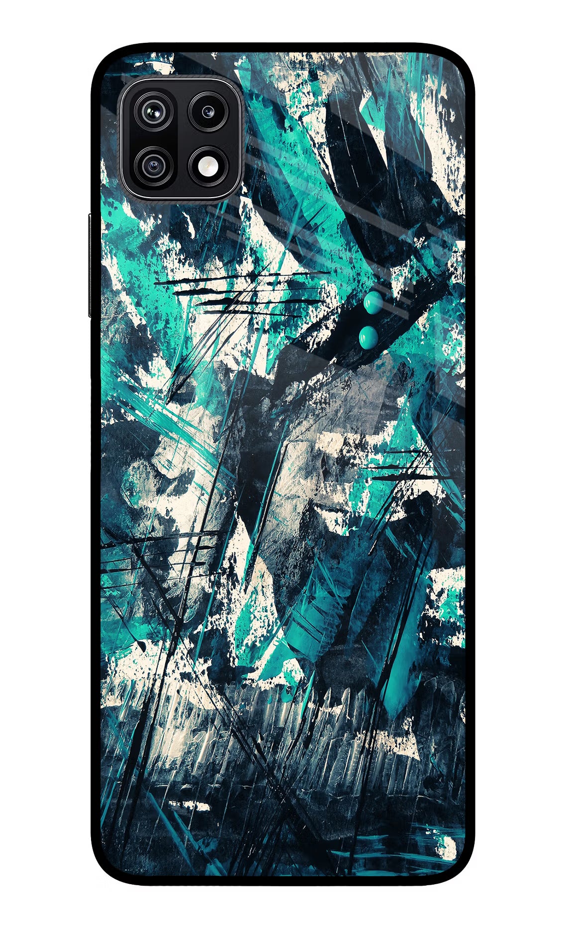 Artwork Samsung F42 5G Glass Case Back Cover by Casekaro