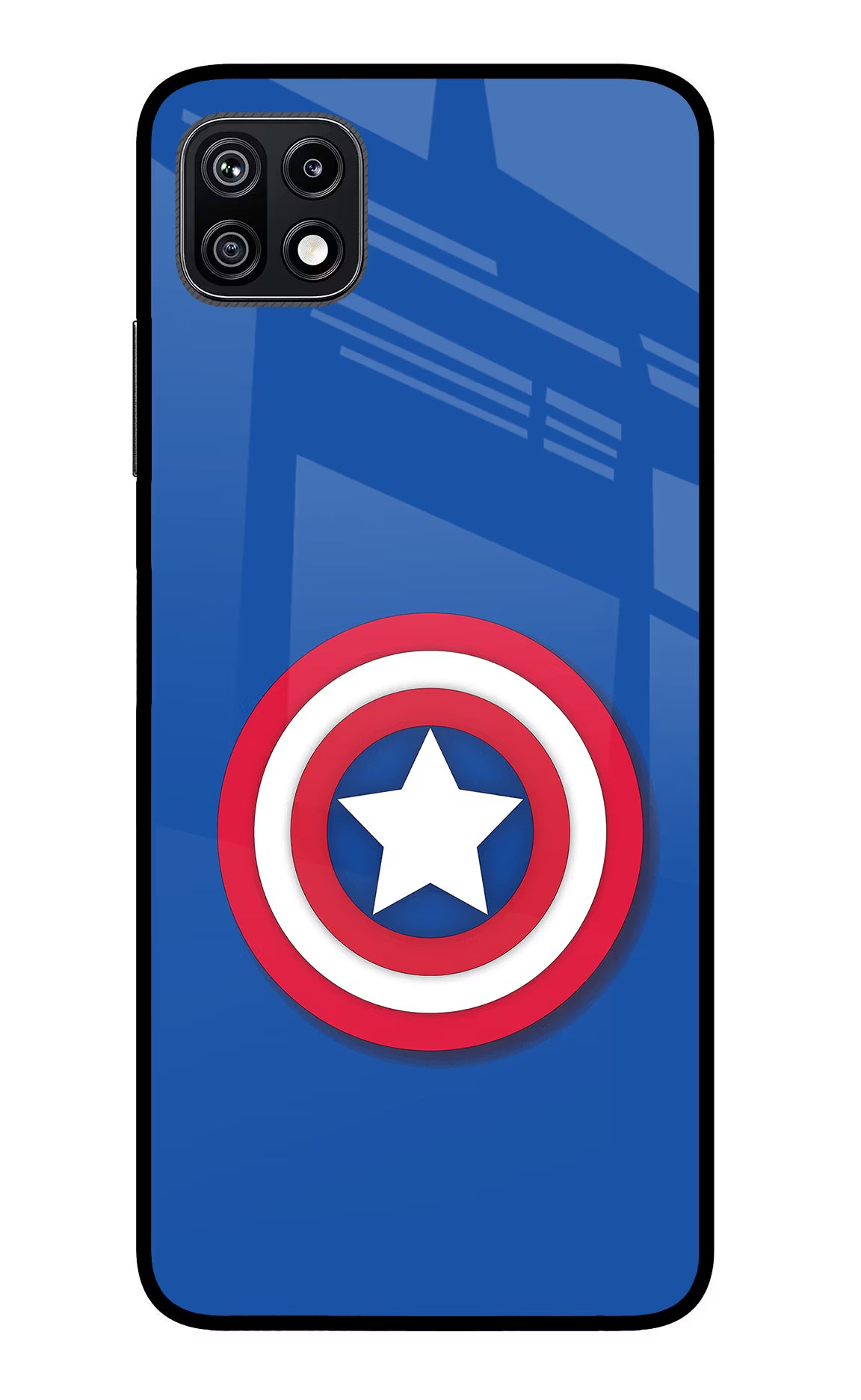 Shield Samsung F42 5G Glass Case Back Cover by Casekaro