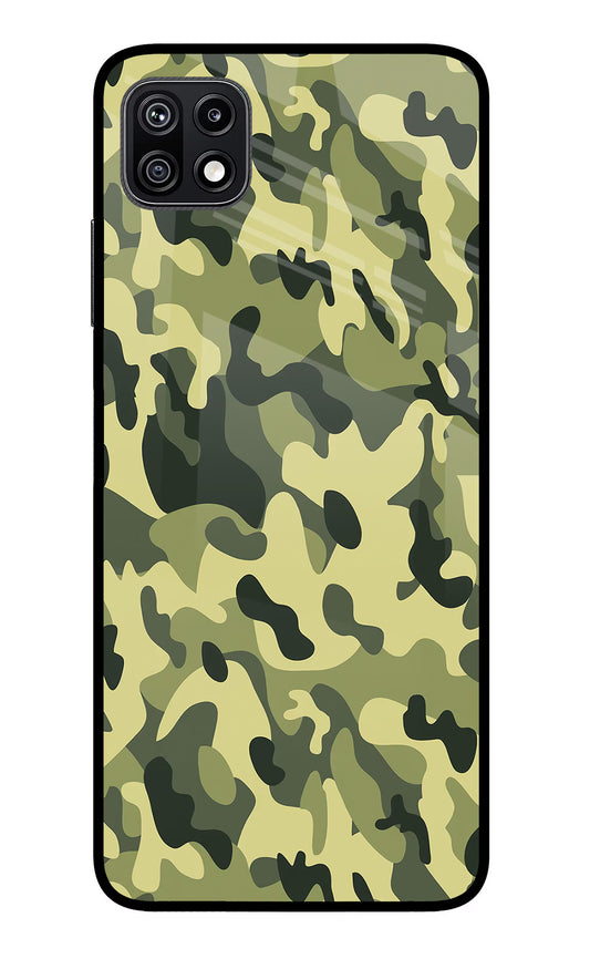 Camouflage Samsung F42 5G Glass Case