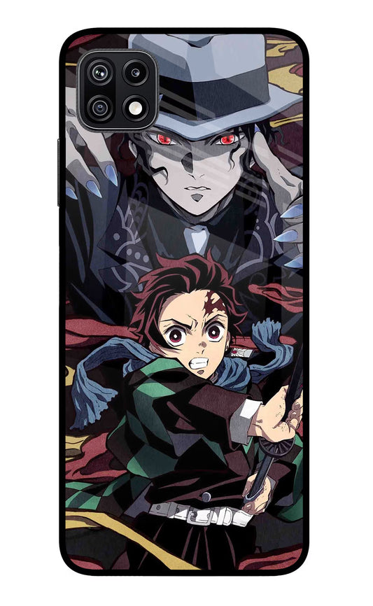Demon Slayer Samsung F42 5G Glass Case