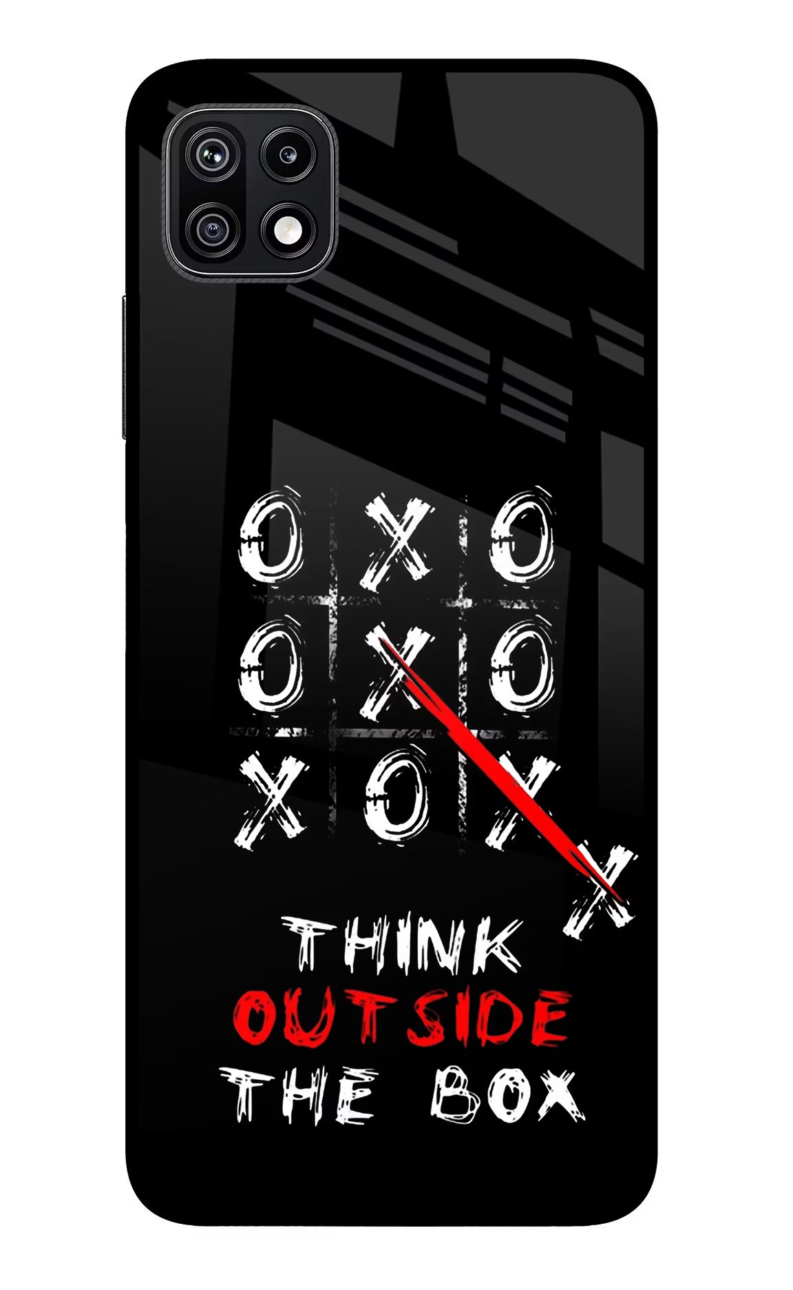 Think out of the BOX Samsung F42 5G Glass Case