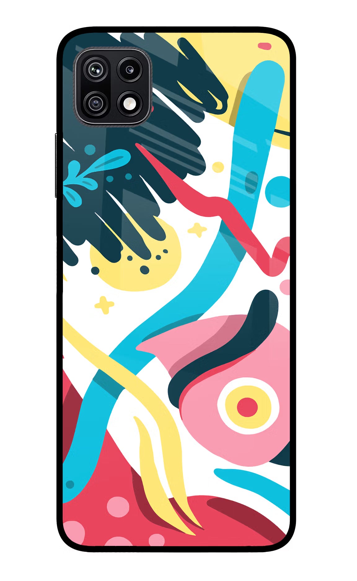 Trippy Samsung F42 5G Glass Case