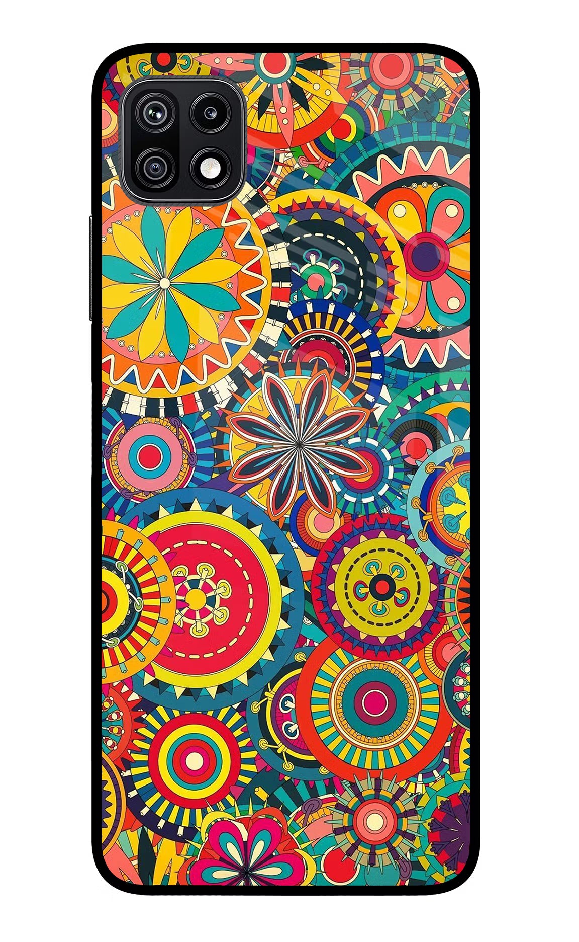 Gol Gol Art Samsung F42 5G Glass Case