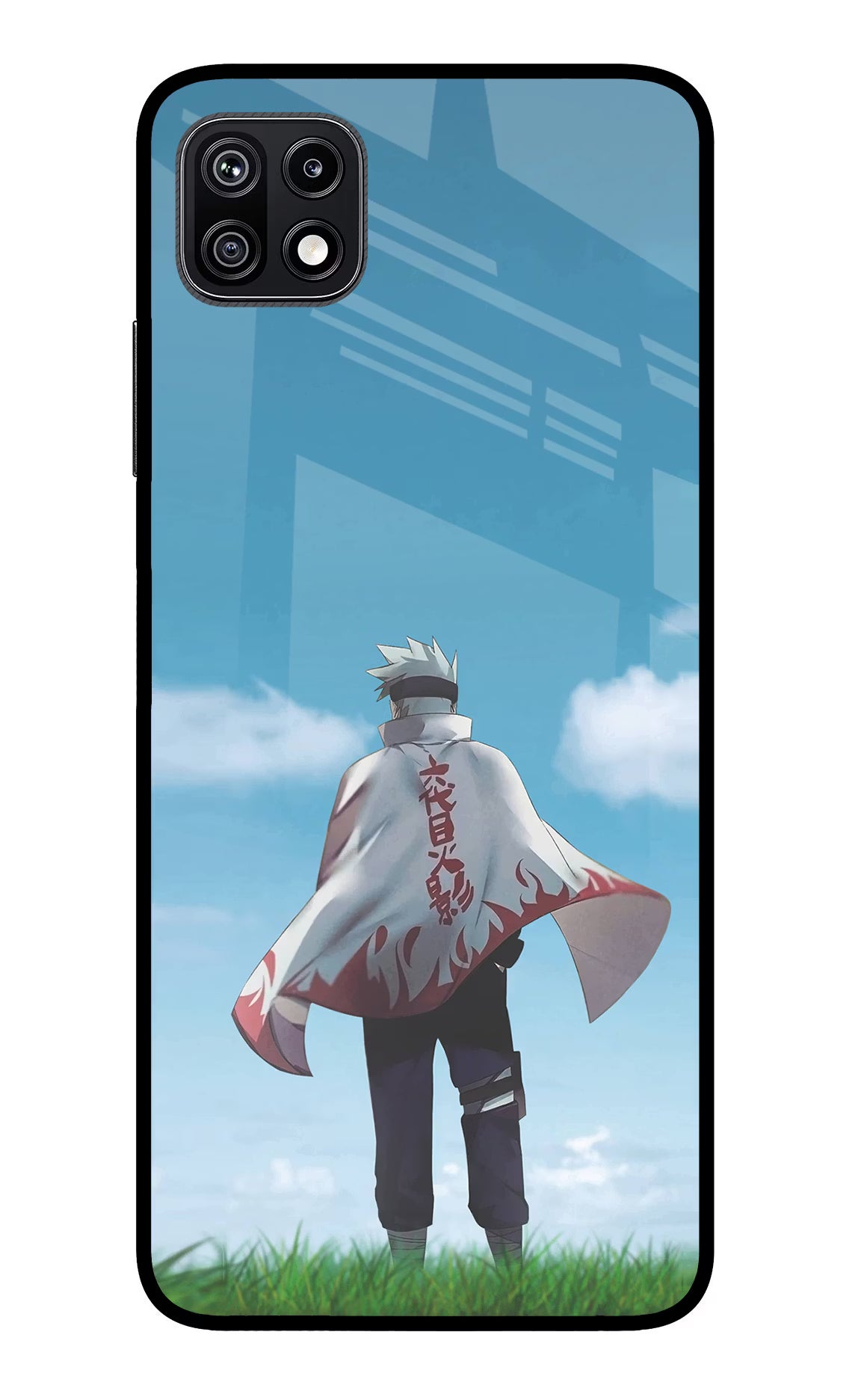 Kakashi Samsung F42 5G Glass Case
