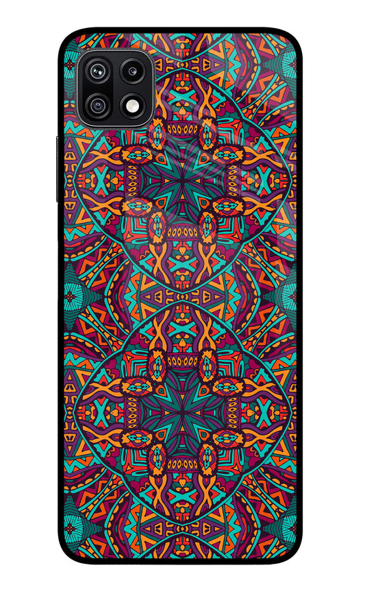 Colour Mandala Samsung F42 5G Glass Case