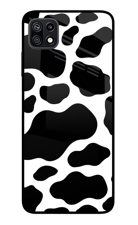 Cow Spots Samsung F42 5G Glass Case
