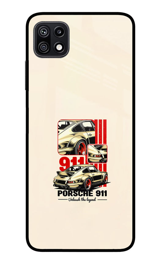 Classic Porsche 911 Samsung F42 5G Glass Case