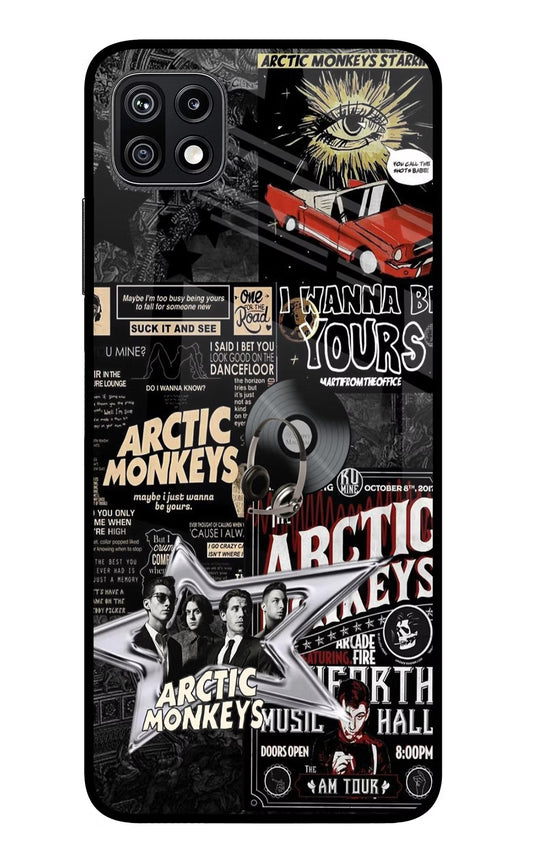 Arctic Monkeys Samsung F42 5G Glass Case