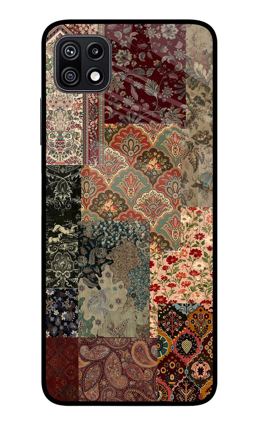 Desi Print Samsung F42 5G Glass Case