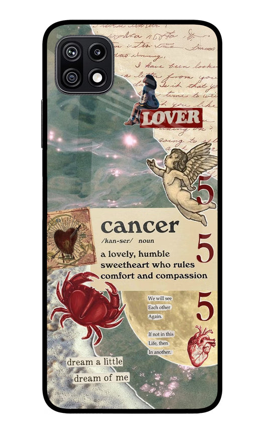 Cancer Zodiac Samsung F42 5G Glass Case