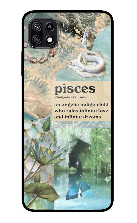 Pisces Zodiac Samsung F42 5G Glass Case