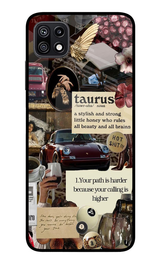 Taurus Zodiac Samsung F42 5G Glass Case