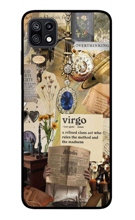 Virgo Zodiac Samsung F42 5G Glass Case