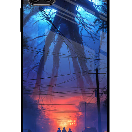 Ordinary Things Shadow Samsung F42 5G Glass Case Back Cover by Casekaro
