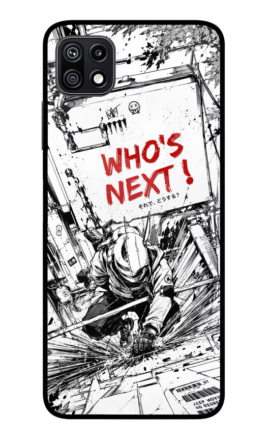 Who's Next Samsung F42 5G Glass Case